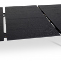 Spisebord med tillægsplade \'Dawn\' 180-230x105cm - Sort