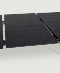 Spisebord med tillægsplade \'Dawn\' 180-230x105cm - Sort