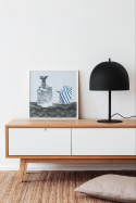 TV-bænk \'Stockholm\' - Natur/Sort