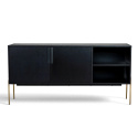 Sideboard \'Fr&ouml;lunda\' - Sort/Messing