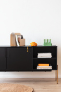 Sideboard \'Frölunda\' - Sort/Messing