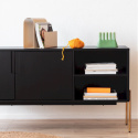 Sideboard \'Fr&ouml;lunda\' - Sort/Messing