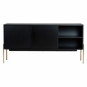 Sideboard \'Frölunda\' - Sort/Messing