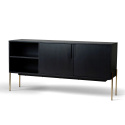 Sideboard \'Fr&ouml;lunda\' - Sort/Messing