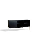Sideboard \'Fr&ouml;lunda\' - Sort/Messing