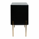 Sideboard \'Frölunda\' - Sort/Guld