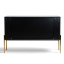 Sideboard \'Fr&ouml;lunda\' - Sort/Guld