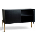 Sideboard \'Fr&ouml;lunda\' - Sort/Guld