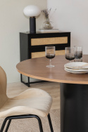 Spisebord \'Rounded\' Rundt 120cm - Valnød