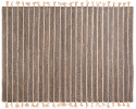 Tæppe \'Striped Sand\' - Natur 160x230