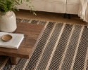 Tæppe \'Striped Sand\' - Natur 160x230