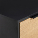 TV-b&aelig;nk \'Koln\' - Eg/Sort