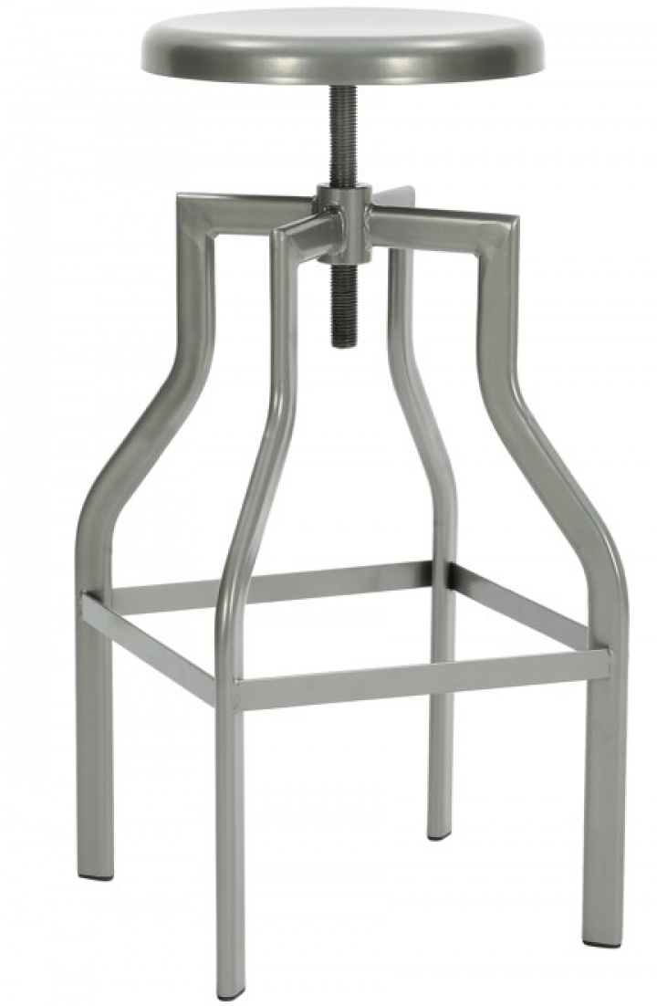 Barstol \'Forshaga\' - Sølv i gruppen Møbler / Sidde møbler / Barstole hos Reforma (KS-01-M-silver)