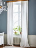 Gardiner \'Twilight\' 140x290cm - Hvid