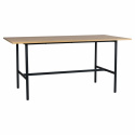 Spisebord \'Line\' - Eg/Sort 160x90cm