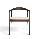 Armlænestol \'Aspa\' - Mørkebrun/Beige