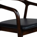 Armlænestol \'Aspa\' - Mørkebrun