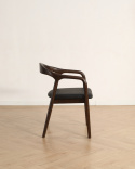 Armlænestol \'Aspa\' - Mørkebrun