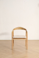 Armlænestol \'Aspa\' - Natur/beige