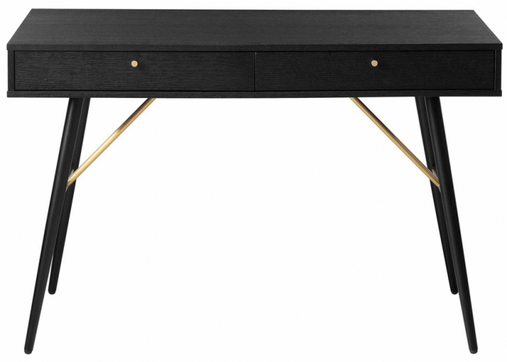 Skrivebord \'Lux\' - Sort/Messing i gruppen Møbler / Bord / Skriveborde hos Reforma (LUXWD01)