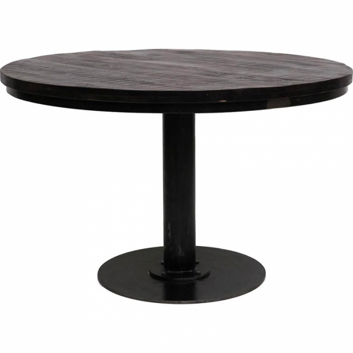 Spisebord \'Jack\' Rundt 120cm - Sort i gruppen Møbler / Bord / Runde spiseborde hos Reforma (M03130)