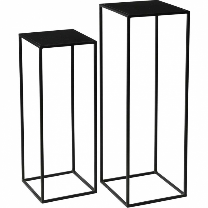 Piedestal \'Pedi\' - Sort i gruppen Møbler / Bord / Aflastningsborde hos Reforma (M0551)