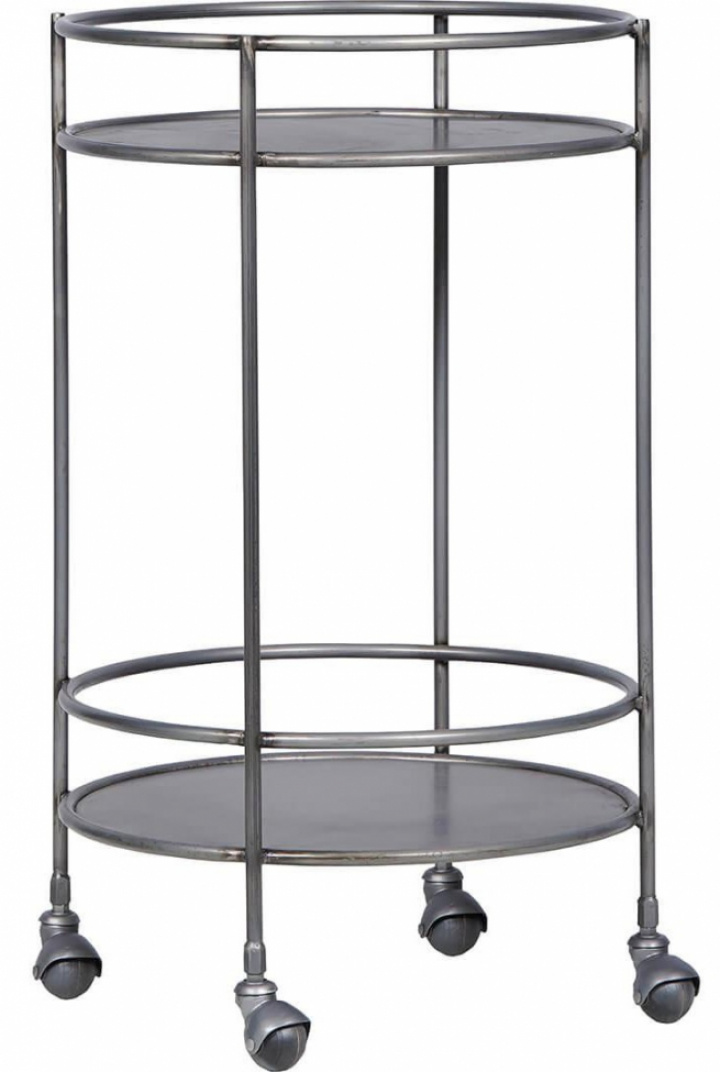 Serveringsvogn \'Duke\' - Metal i gruppen Møbler / Bord / Serveringsvogne & Rulleborde hos Reforma (M0566)