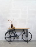 Sidebord Vintage bicycle - Træ/Jern
