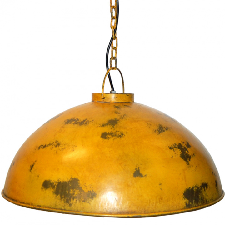 Industrilampe \'Thormann\' - Gul/Patina i gruppen Belysning / Lamper / Loftlamper hos Reforma (M080005H)