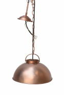 Loftlampe \'Thormann\' - Mat kobber
