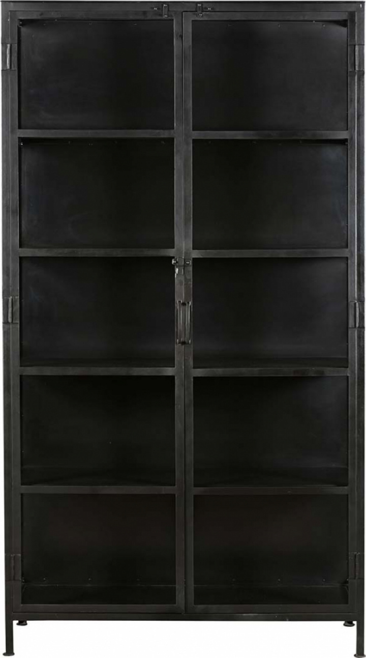 Vitrineskab \'Magnum\' - Sort i gruppen Møbler / Hylder & opbevaring / Skabe og skænke hos Reforma (M1006)