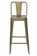 Barstol \'Montmartre\' - Rustik guld