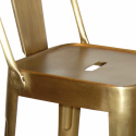 Barstol \'Montmartre\' - Rustik guld