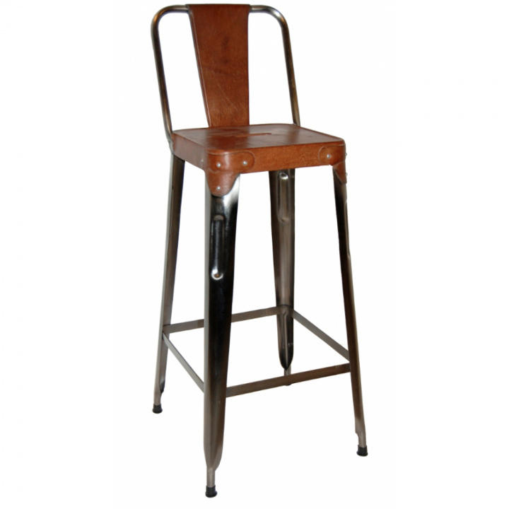 Barstol \'Cope\' - Lædersæde i gruppen Møbler / Sidde møbler / Barstole hos Reforma (M11040)
