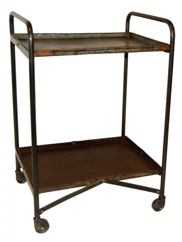 Vintage rullebord \'Eton\' - Jern i gruppen Møbler / Bord / Serveringsvogne & Rulleborde hos Reforma (M16129)