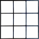 Industrivæg \'New York\' S - Glas