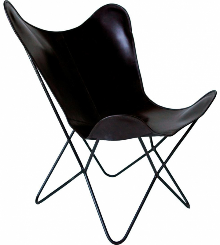 Loungestol Vintage - Sort i gruppen Møbler / Sidde møbler / Lænestole hos Reforma (MA0206)