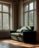 Sovesofa \'San Francisco\' - Mørkegrøn