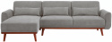 Sovesofa \'Texas\' - Lysgrå