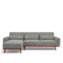 Sovesofa \'Texas\' - Lysgrå