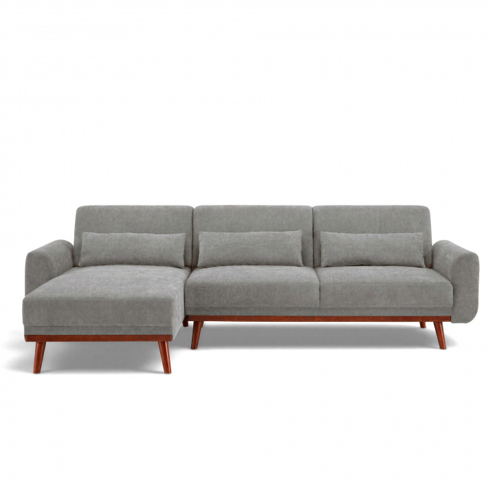 Sovesofa \'Texas\' - Lysgrå i gruppen Møbler / Sofaer / Sovesofaer hos Reforma (MLM-502580-lightgrey)