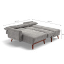 Sovesofa \'Texas\' - Lysgrå