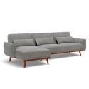 Sovesofa \'Texas\' - Lysgrå