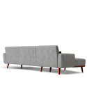 Sovesofa \'Texas\' - Lysgrå