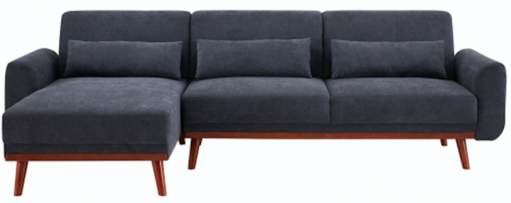 Sovesofa \'Texas\' - Mørkegrå i gruppen Kampagne / Møbler / Sofaer hos Reforma (MLM-502580)