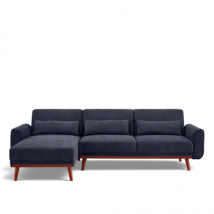 Sovesofa \'Texas\' - Mørkegrå i gruppen Møbler / Sofaer / Sovesofaer hos Reforma (MLM-502580)