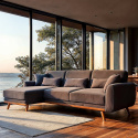 Sovesofa \'Texas\' - Mørkegrå
