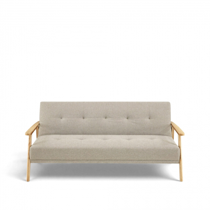 Sovesofa \'Klippan\' - Beige i gruppen Møbler / Sofaer / Sovesofaer hos Reforma (MLM-502650-beige)