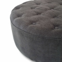 Puf \'Dimple\' Rundt 84cm - Grå