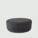 Puf \'Dimple\' Rundt 84cm - Grå
